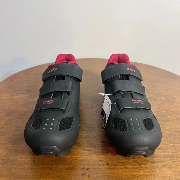 Louis Garneau LG Cycling Shoes Multi Air Flex II Black and Red‎ Sizes 42 main image 7